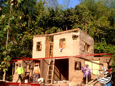 construction naturelle, construire en Thaïlande