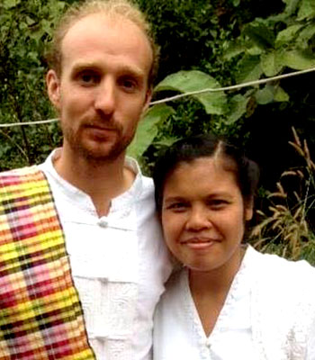 aun woofing suwan organic farmstay, Tom deiters et Omsunisa jamwiset
