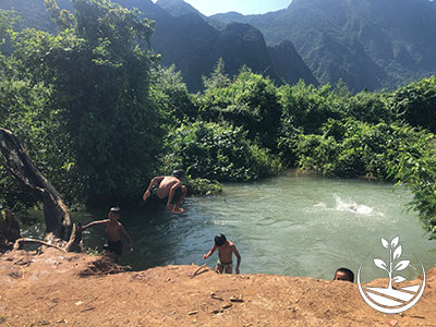 excursion et visite à Vang Vieng au Laos près de Vientiane