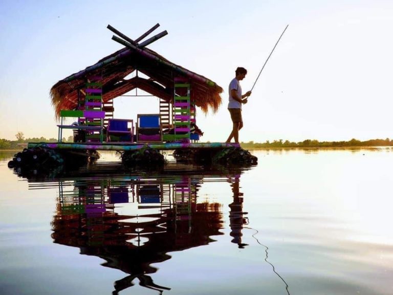 Fishing on Nam Phan Lake Udon Thani