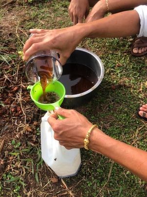 Le thé de compost est un engrais liquide naturel