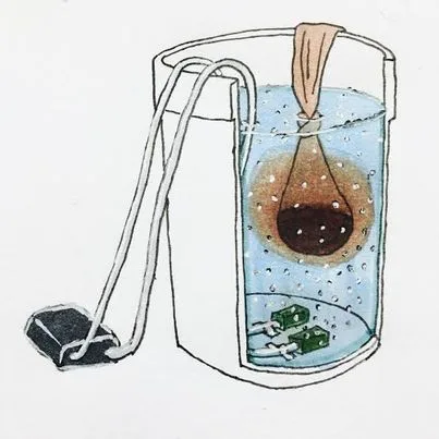 Dispositif pour faire du thé de compost