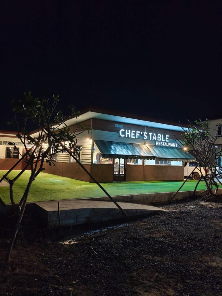 Chef's table, Udon Thani
