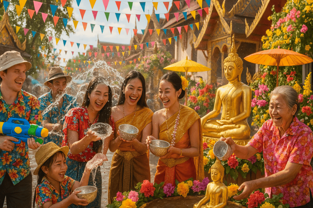 Songkran, le nouvel An thaïlandais