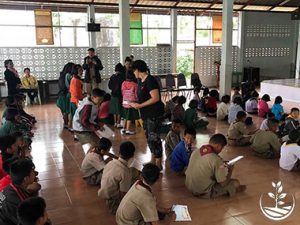 potager-ecole-wwoofing-permaculture-thailande-lycee wwoofing en Thaïlande, volontariat en Thaïlande, permaculture